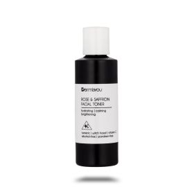 Cleansing & Hydrating Facial Toner with Saffron & Rose Water