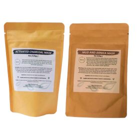 Activated Charcoal, Mud & Arnica Facial Mask Duo