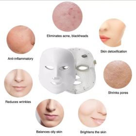 7-Color LED Facial Light Therapy Mask