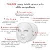 7-Color LED Face Mask with 149 LEDs