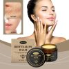 Tallow & Honey Skin Balm, Natural Grass-Fed Beef Tallow Raw Honey Portable Moisturizer, Dual-Use for Face & Body, Free of Excess Chemical Additives