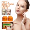 EELHOE Papaya Freckle Cream Lightens Dark Spots On The Face, Brightens And Moisturizes The Skin Early And Late
