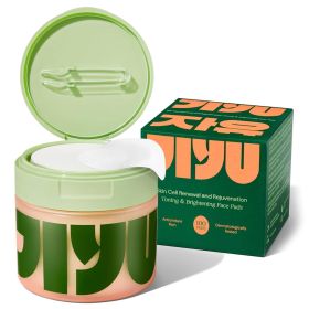 JiYu Snail Mucin & Niacinamide Toning Polish Pads
