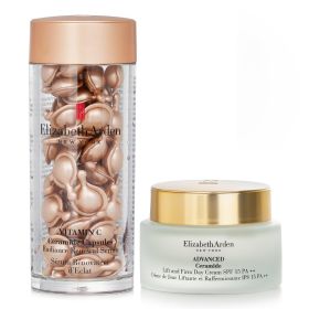Elizabeth Arden Ceramide Vitamin C Capsules & Advanced Lift and Firm Day Cream SPF 15 Set