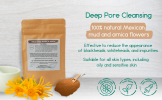 BeNat Natural Mud & Arnica Facial Mask Powder — Exfoliating Deep Pore Mask