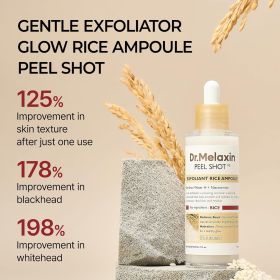 Dr. Melaxin White Rice Peel Shot Ampoule, 80 ml