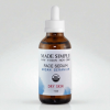 Made Simple Skin Care Face Serum for Dry Skin — Organic Vegan Argan Geranium